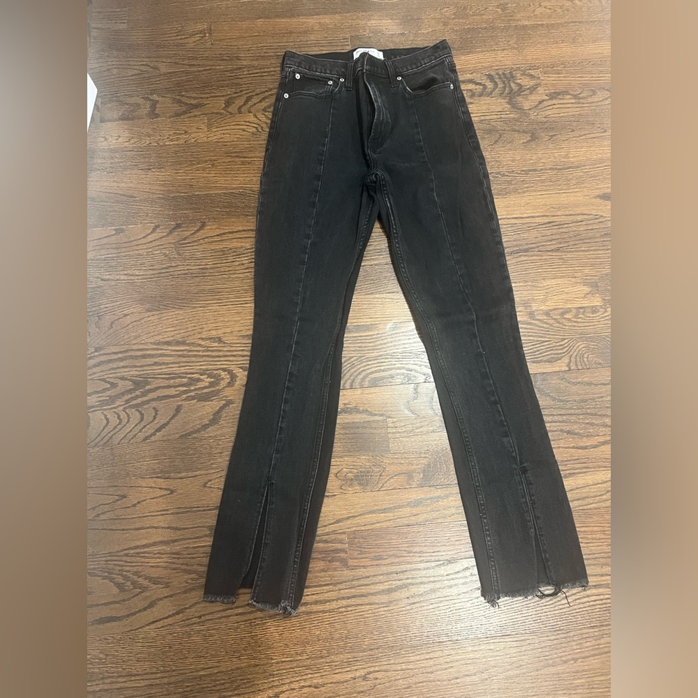 Abercrombie & Fitch Black Flare Jeans